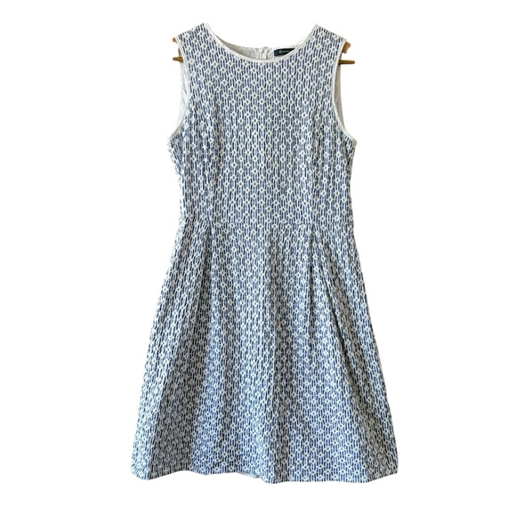 Brooks Brothers Dresses & Skirts - Brooks Brothers Blue and White Patterned Dress